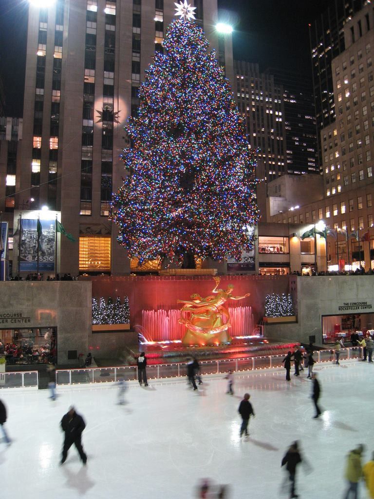 patinaje sobre hielo en Nueva York