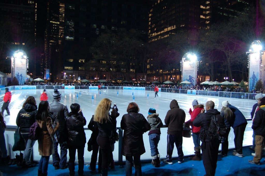 patinaje sobre hielo en Nueva York