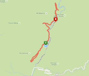 rutas de senderismo en Zion National park