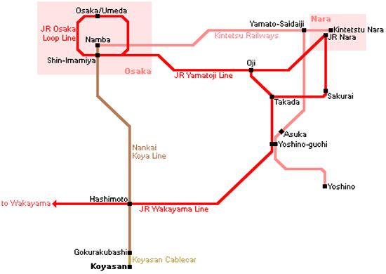 mapa de viaje a kísayan