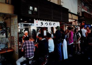 viaje a mercado de pescado en Tokyo